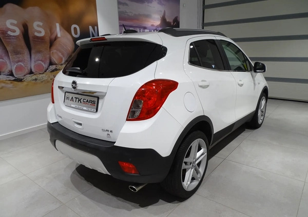 Opel Mokka cena 52900 przebieg: 140100, rok produkcji 2015 z Żabno małe 172